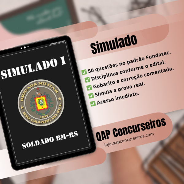 Simulado I - Soldado Brigada Militar