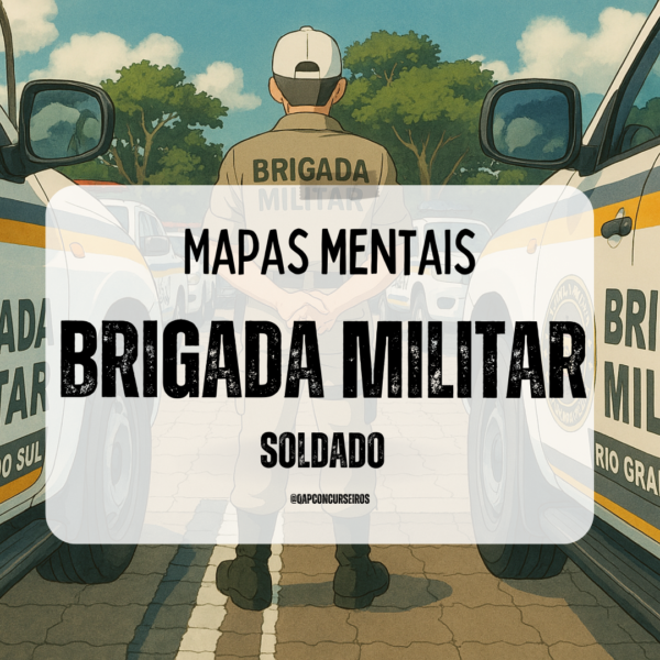 Mapas Mentais - Brigada Militar SOLDADO