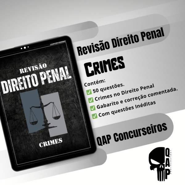 Questões Direito Penal – Carreiras Policiais