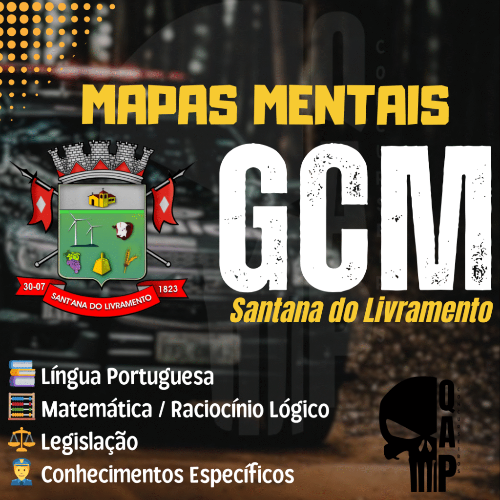 Mapas Mentais GCM Sant’Ana do Livramento